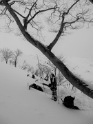 積雪コンディションのスキルを磨く皆